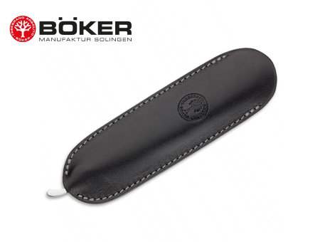 Чехол для бритвы Boker Manufaktur Solingen Leather Wallet Black
