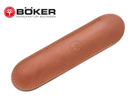 Чехол для бритвы Boker Manufaktur Solingen Leather Wallet Brown