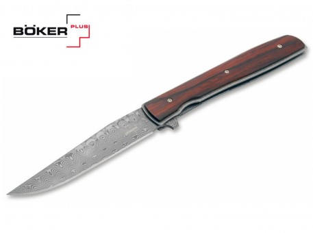 Нож Boker Plus Urban Trapper Cocobolo Damascus