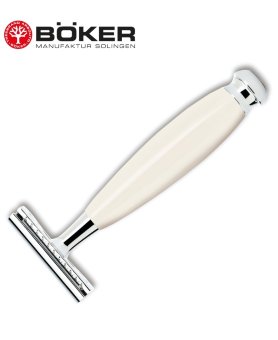 Станок для бритья Boker Manufaktur Solingen Safety Razor Resin Ivory