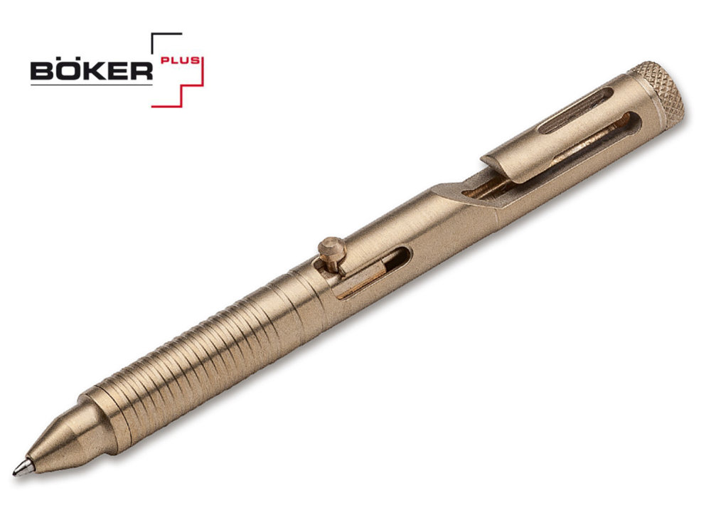 Тактическая ручка Boker Plus Cal .45 CID Brass